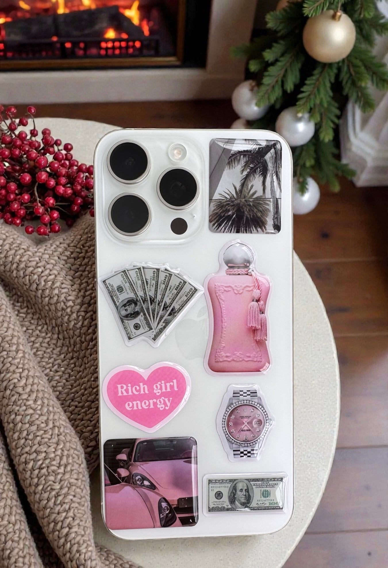 ✨ Luxury Epoxy Glossy Sticker Set (3 Sheets)