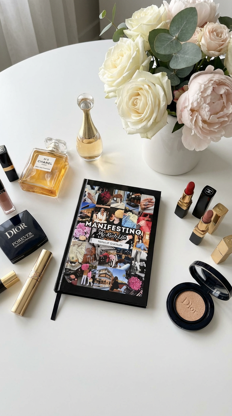 ✨Manifesting My Rich Life✨ – luxury gratitude journal